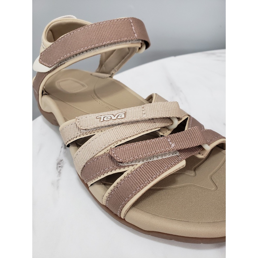 NEW NO BOX SIZE 7 US EVA TIRRA NEUTRAL MULTI STRAPPY SPORT SANDALS WOMEN